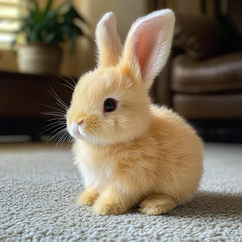 Bunnyloo™ | Realistic Plush Bunny Toy for Kids - Soft Stuffed Animal Rabbit for Playtime & Cuddling