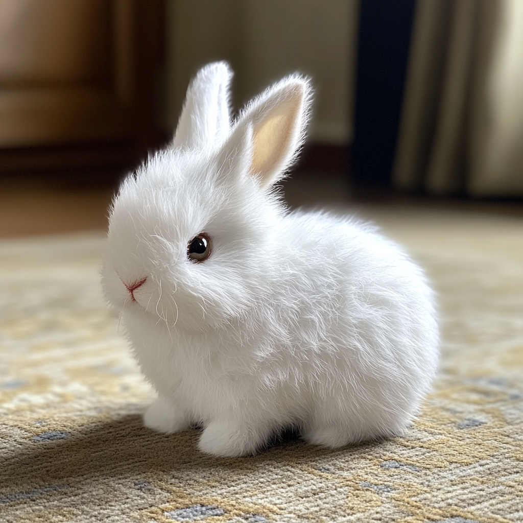 Bunnyloo™ | Realistic Plush Bunny Toy for Kids - Soft Stuffed Animal Rabbit for Playtime & Cuddling