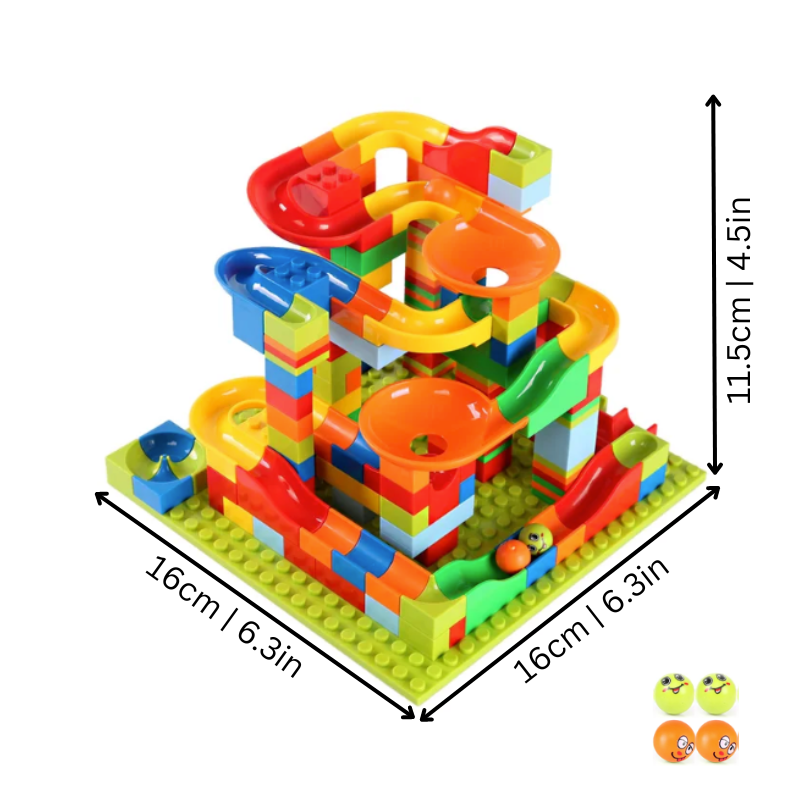 Marble Run Race Track Run Set Marbolous Marble