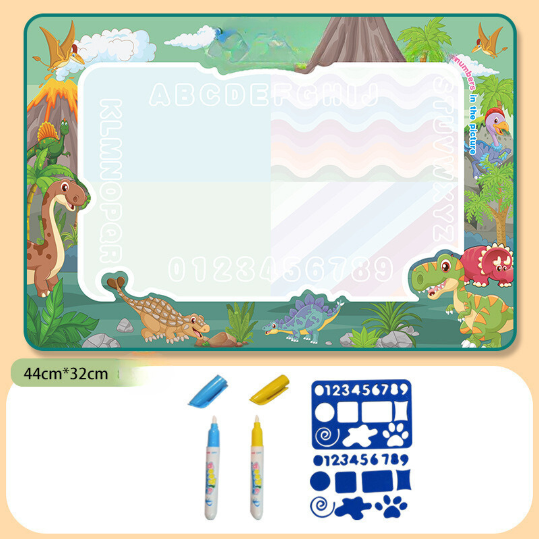 Aqualith™ | Kids Water Drawing Mat with Reusable Doodle Surface | Perfect for Creative Play & Learning Activities
