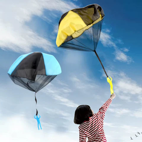 Parachute Toy for Kids | Tangle-Free, Lightweight & Perfect for Outdoor Adventures and Coordination Development