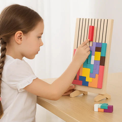Montessori Color Puzzle | Enhances Creativity, Memory & Focus for Kids Aged 3-5+
