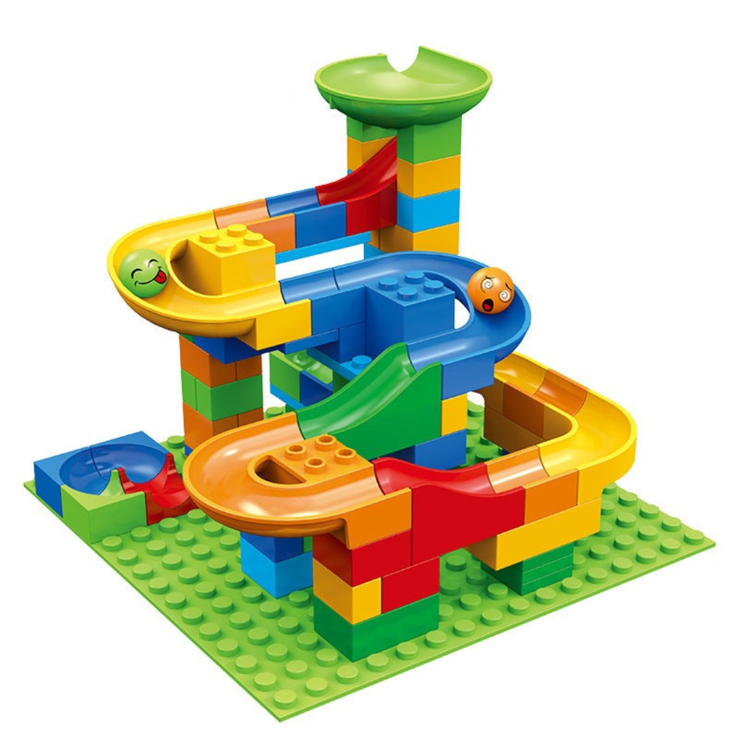 Marble Run Building Set | Educational, Safe & Durable Toy for Kids Aged 3+ to Explore Speed and Gravity