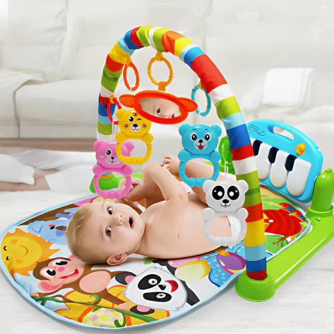 Musical Baby Play Mat | Stimulates Sensory Development & Boosts Motor Skills for Infants 0-3 Years