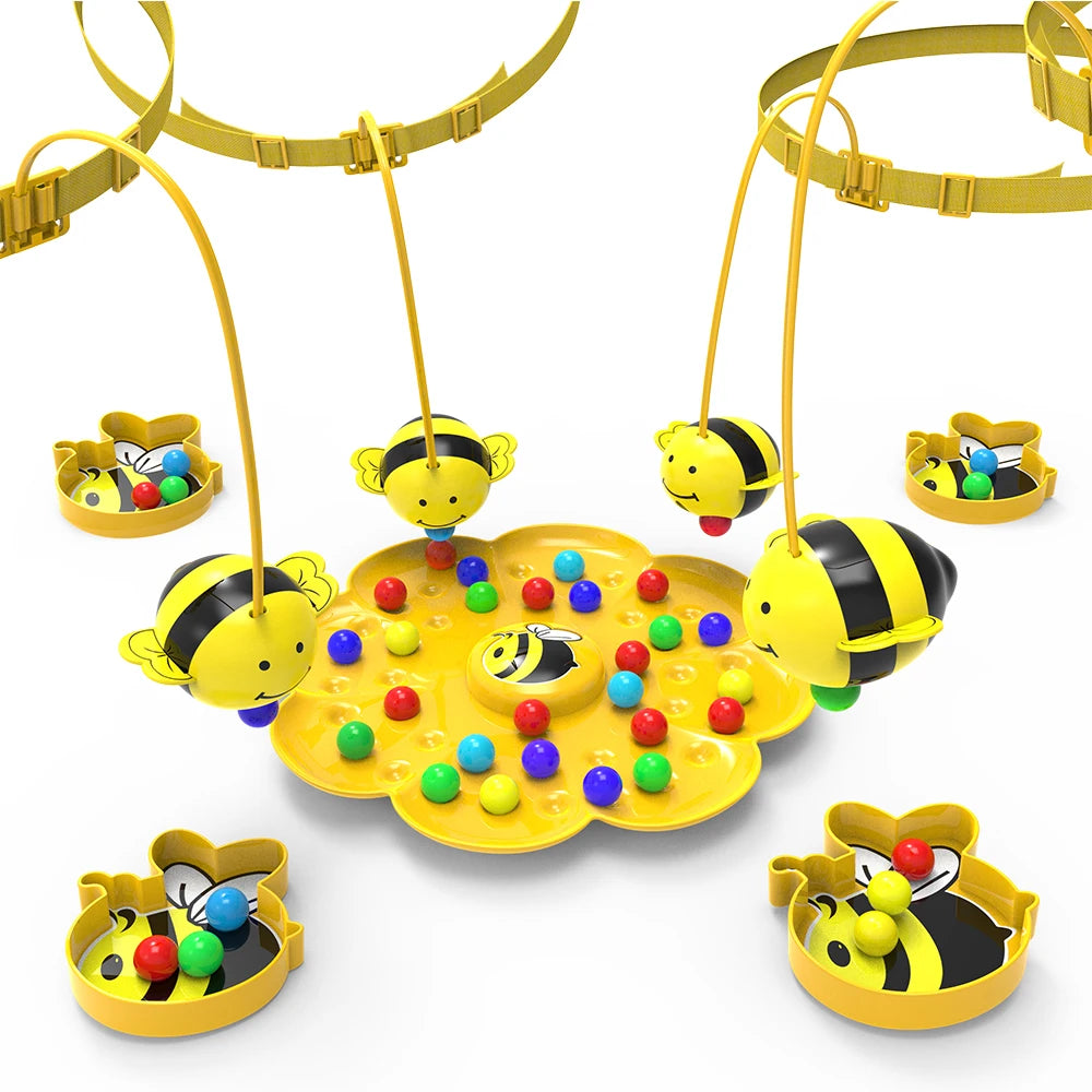 Bee Chaos Dexterity Game | Unique Head Movement Challenge for Family Fun & Skill Development
