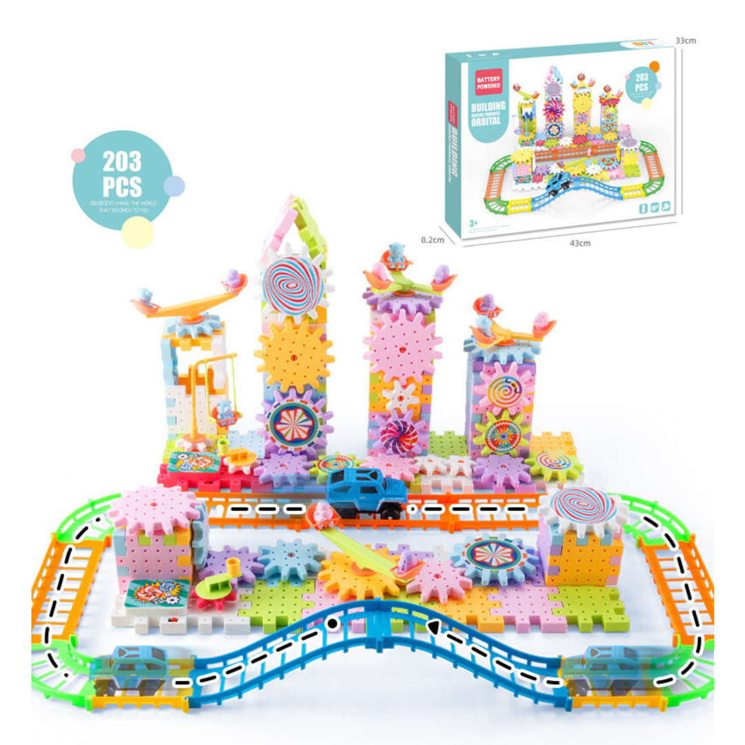 Rottery™ | Rotating Montessori Building Blocks Toy | Educational STEM Learning Toy for Kids & Toddlers