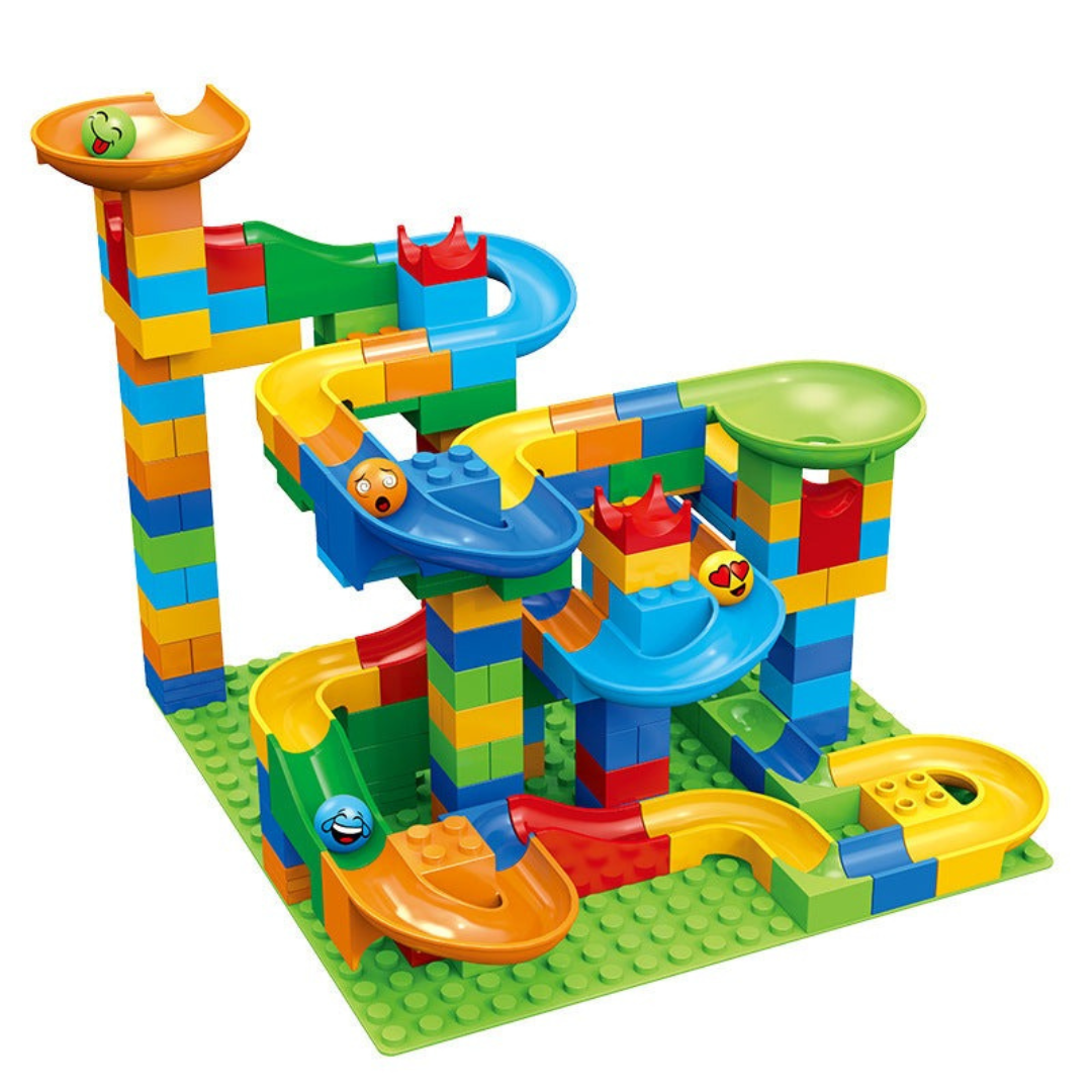 Marble Run Building Set | Educational, Safe & Durable Toy for Kids Aged 3+ to Explore Speed and Gravity