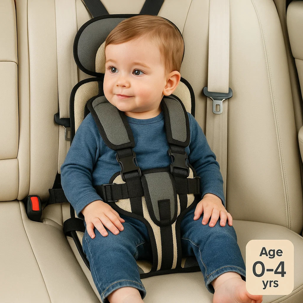 Portable Car Seat Safety Harness - Safe Booster for Travelling Children's