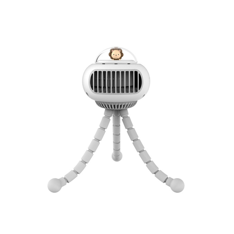 Baby Stroller Fan | Ultra-Safe, USB Rechargeable & Multi-Speed Comfort for Kids Aged 0-4 Years