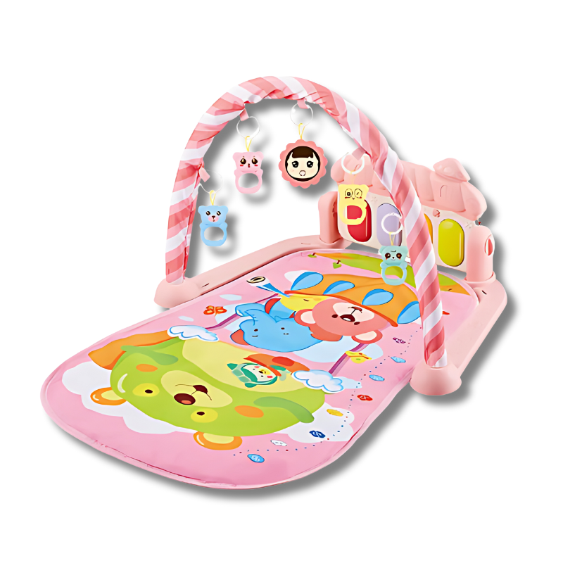 Musical Baby Play Mat - Interactive Activity Gym with Piano for Infants and Toddlers