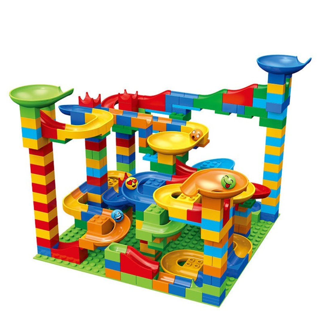 Marble Run Building Set | Educational, Safe & Durable Toy for Kids Aged 3+ to Explore Speed and Gravity