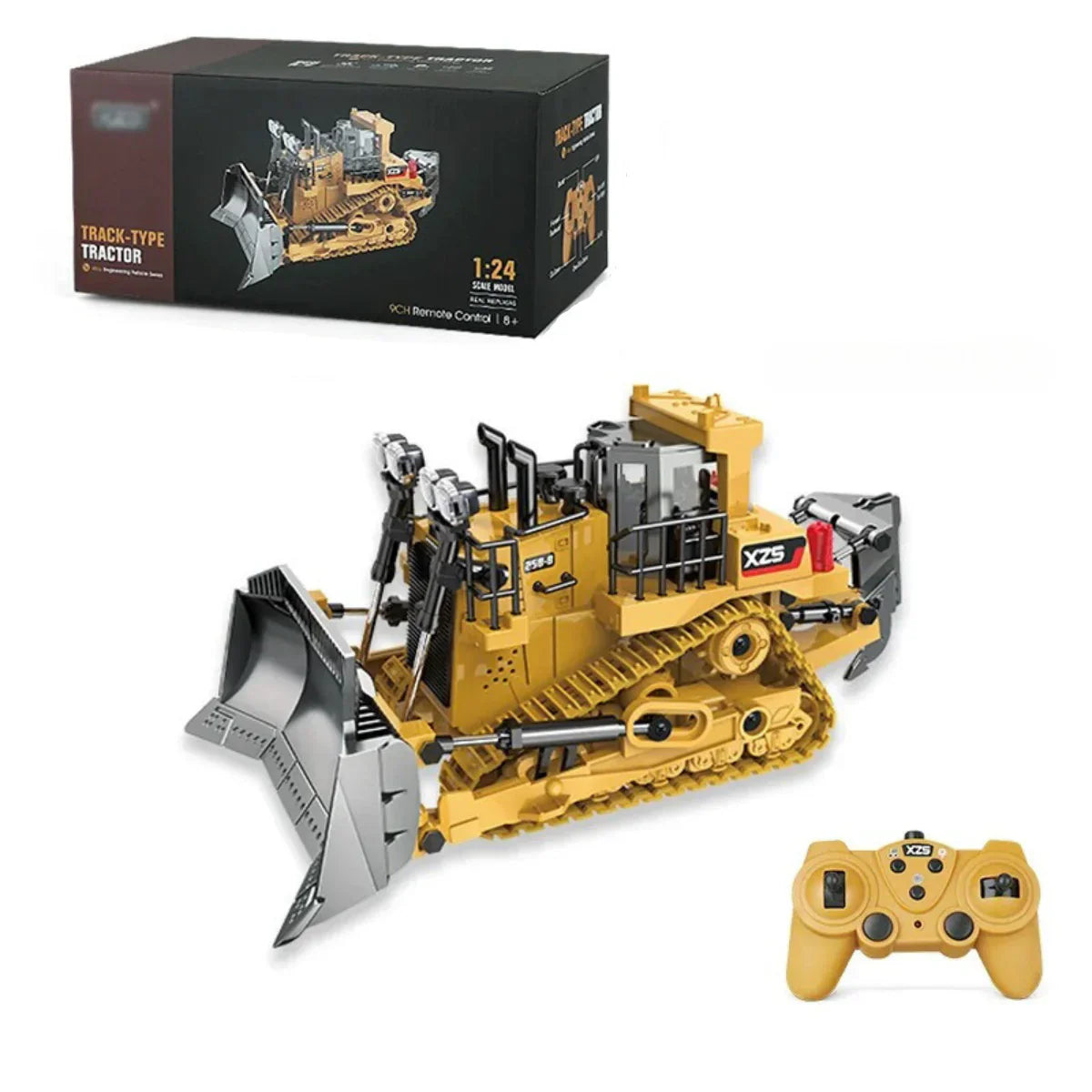 Construction Master RC Truck | Realistic Lights & Sounds for Kids' Creative Play and Coordination Development