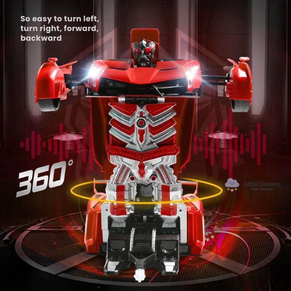 Ultra-Sensing Transforming RC Car