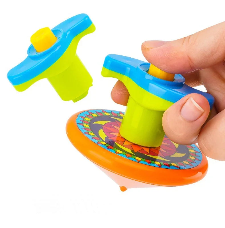 Whirlix™ | Stackable Spinning Top Toy for Kids | Colorful Educational Playset | Develops Motor Skills & Hand-Eye Coordination