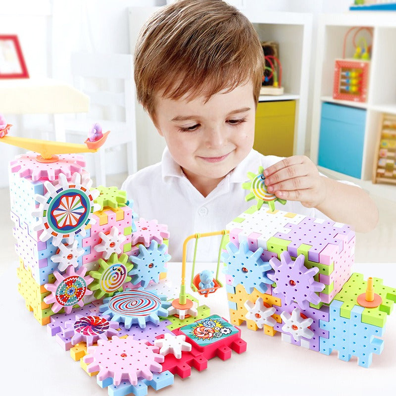 Rottery™ | Rotating Montessori Building Blocks Toy | Educational STEM Learning Toy for Kids & Toddlers