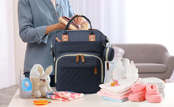 Diaper Bag | Waterproof, Multi-Pocket Design for Moms on the Go