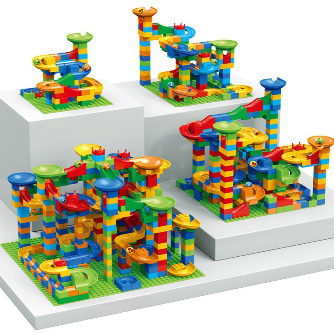 Marble Run Building Set | Educational, Safe & Durable Toy for Kids Aged 3+ to Explore Speed and Gravity