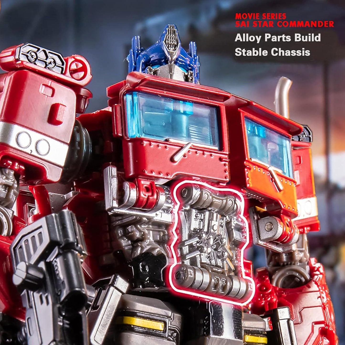 Optimus Action Transformer car – Figure for Kids' Playtime Adventures