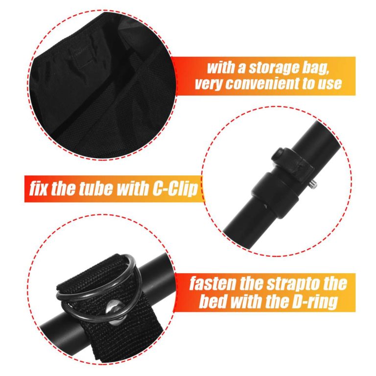 ElderGuard™ | Universal Senior Bed Rail for Elderly Assistance with Storage Pouch & Safety Support