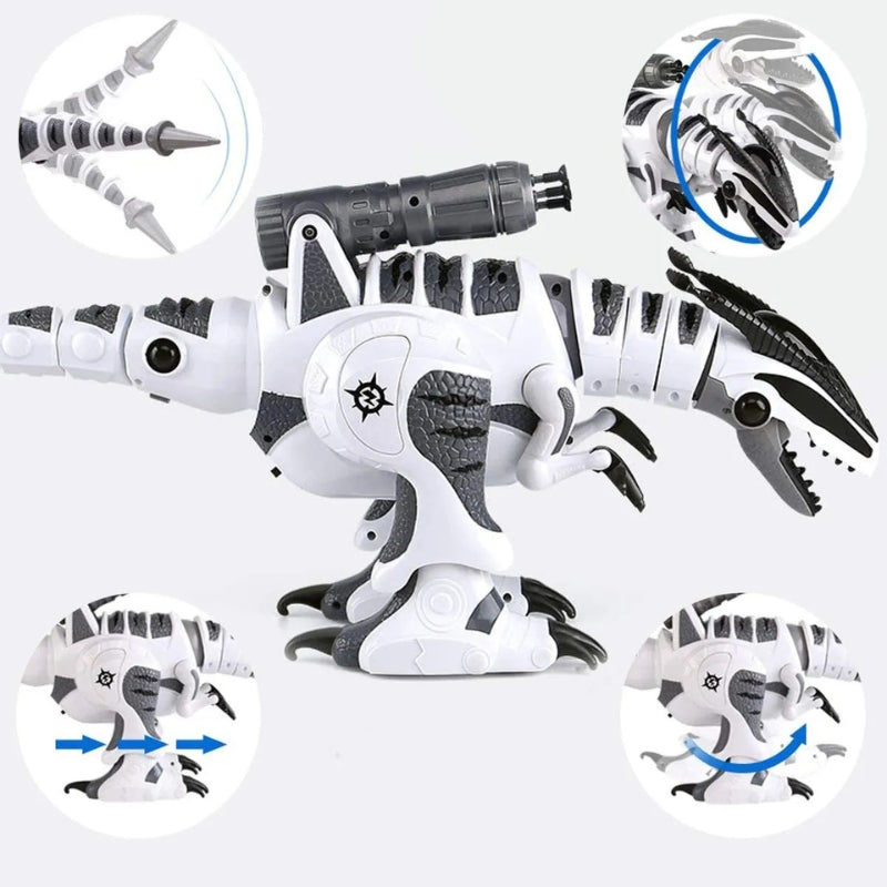 Interactive RC Dinosaur Toy | Realistic Movements, Light & Sound Effects for Kids Aged 3+
