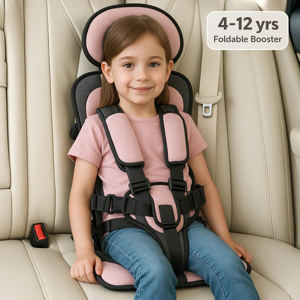 Portable Car Seat Safety Harness - Safe Booster for Travelling Children's