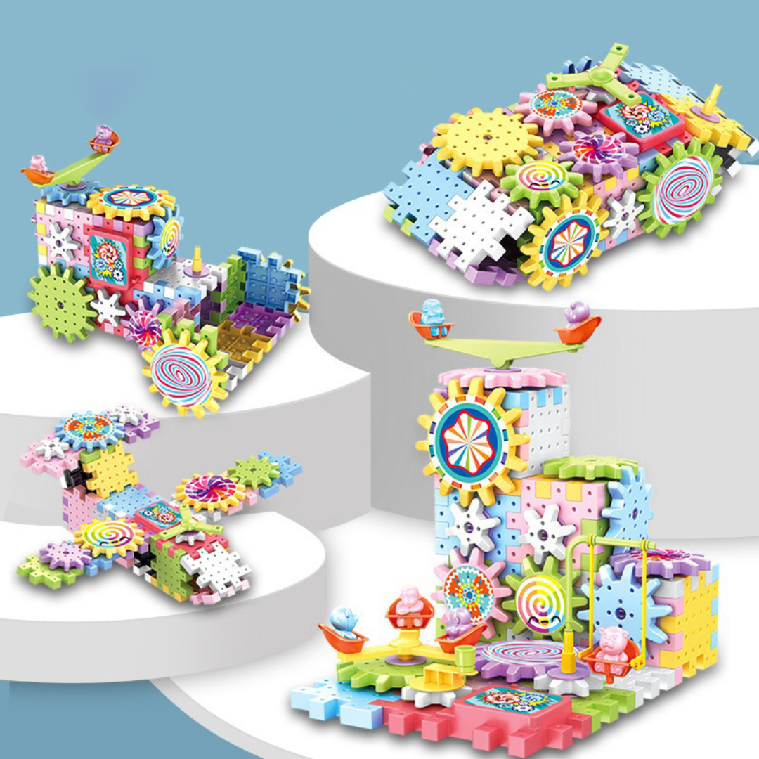Rottery™ | Rotating Montessori Building Blocks Toy | Educational STEM Learning Toy for Kids & Toddlers