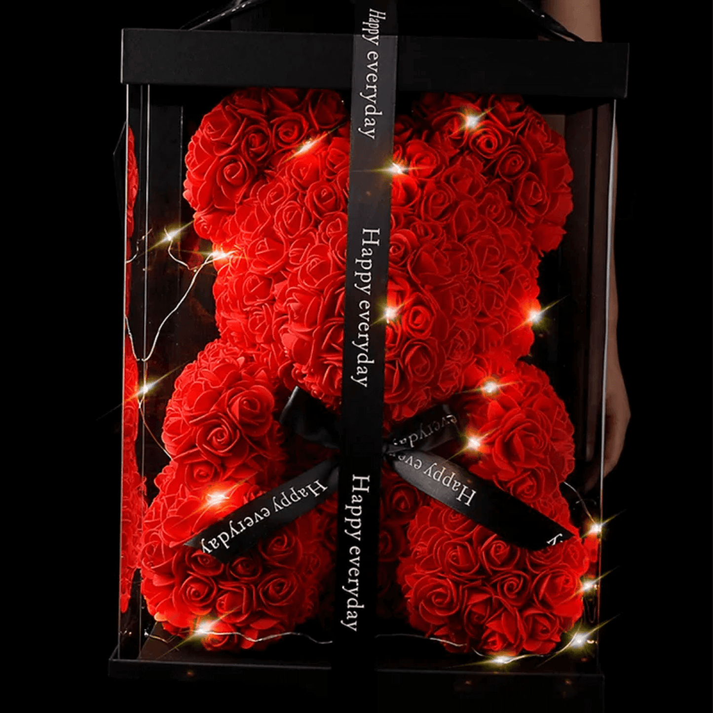 Roses Teddy Bear Red Pink White Rose Flowers