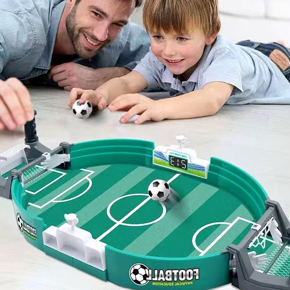 KickMaster™ | Mini Table Football Set | Compact Portable Game | Perfect for Kids & Family Fun
