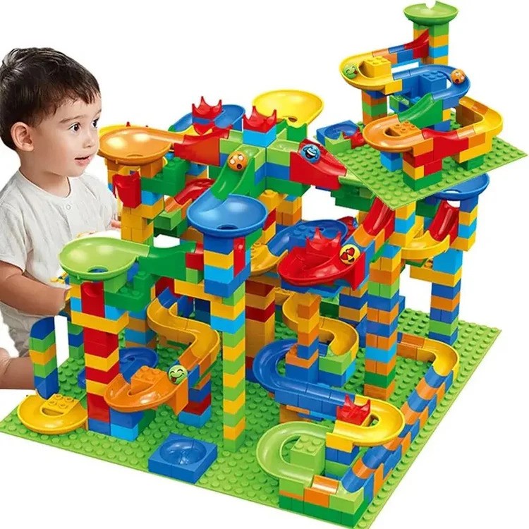 Marble Run Building Set | Educational, Safe & Durable Toy for Kids Aged 3+ to Explore Speed and Gravity