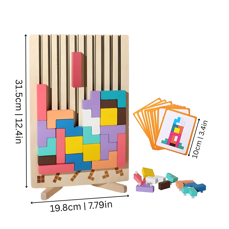 Montessori Color Puzzle | Enhances Creativity, Memory & Focus for Kids Aged 3-5+