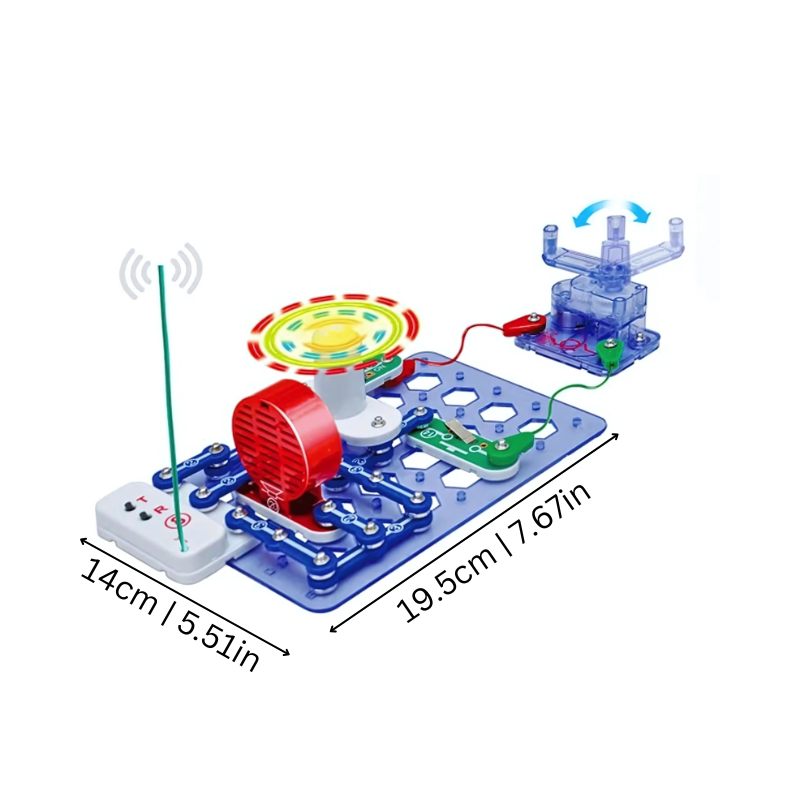 Interactive Easy-Build Electronics Kit for Kids | Color-Coded Parts & STEM Learning for Ages 5+
