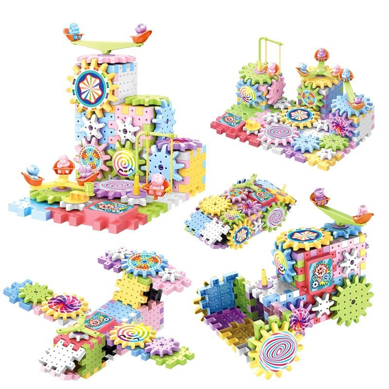Rottery™ | Rotating Montessori Building Blocks Toy | Educational STEM Learning Toy for Kids & Toddlers