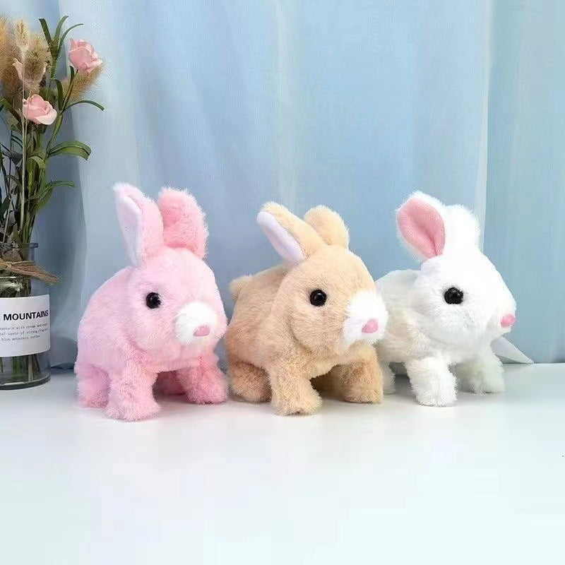Fluffington™ | Bouncing Plush Bunny Toy | Soft Stuffed Animal | Cuddly Rabbit for Kids & Playtime Fun
