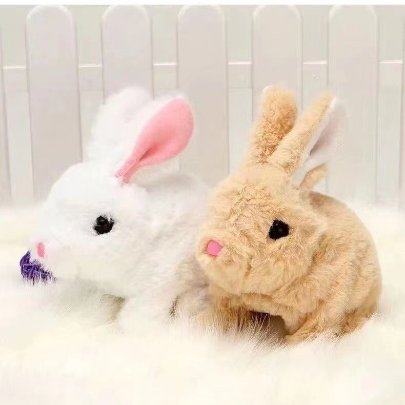Fluffington™ | Bouncing Plush Bunny Toy | Soft Stuffed Animal | Cuddly Rabbit for Kids & Playtime Fun