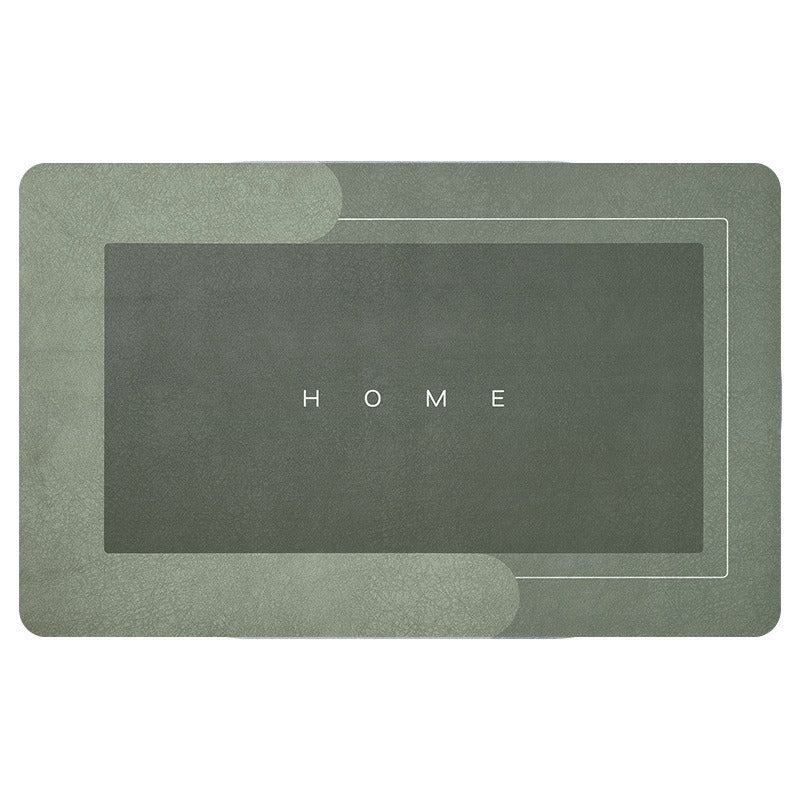 Bathroom Waterproof Floor Mat - Quick Drying & Absorbent Magic Mats with Rubber Backing