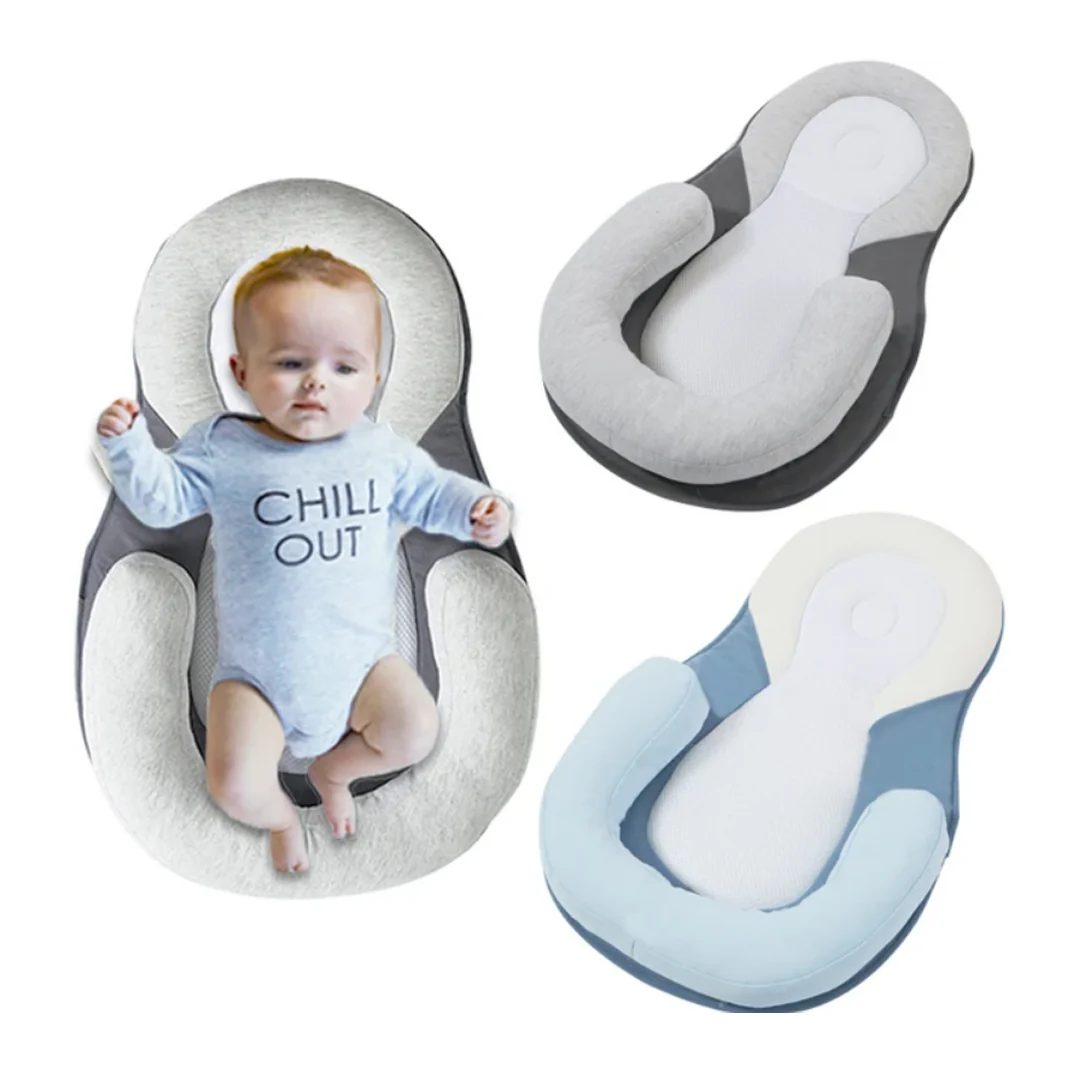 DreamNest™ | Portable Baby Lounger with Breathable Fabric | Infant Sleep & Play Solution for Home & Travel
