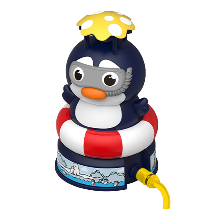 Cartoon Animal Sprinkler | High Spray Height, Encourages Active Play & Fun for Kids Aged 3-5+ in Backyard, Bath or Pool