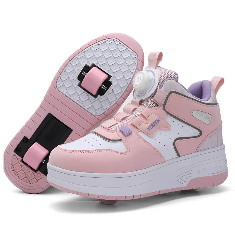 Hidden Wheel Skate Sneakers | Breathable, Anti-Slip & Perfect for Kids' Outdoor Adventures