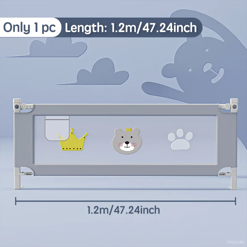 Baby Bed Guardrail Safety Railing - Protective Barrier for Kids' Beds, Bed Fence for Child Safety, 1pc Bed Rail Guard