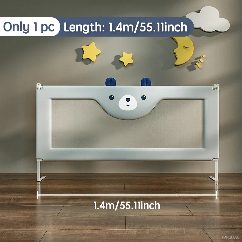 Baby Bed Guardrail Safety Railing - Protective Barrier for Kids' Beds, Bed Fence for Child Safety, 1pc Bed Rail Guard
