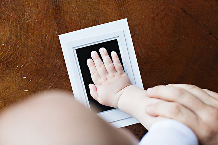 Baby Handprint Kit | Safe, Non-Toxic Ink for Lasting Memories & Unique Keepsakes for Parents and Grandparents