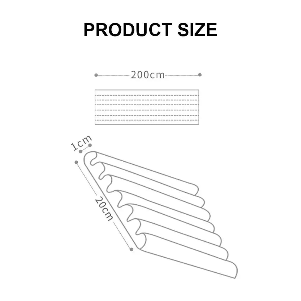 Kids Window Sill Desk Edge Guard Strip - Thickened Baby Safety Wall Corner Protector, Self-Adhesive 2m Anti-Collision Cushion for Childproofing