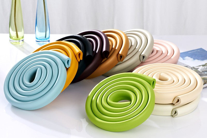 Safety Corner Guards for Kids, 2m Baby Bumper Strip, Table Edge Protection, U-Shaped Corner Cushion with Adhesive