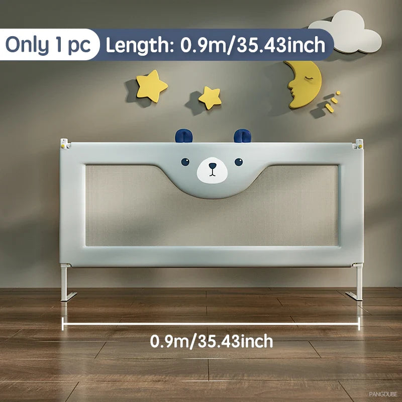 Baby Bed Guardrail Safety Railing - Protective Barrier for Kids' Beds, Bed Fence for Child Safety, 1pc Bed Rail Guard