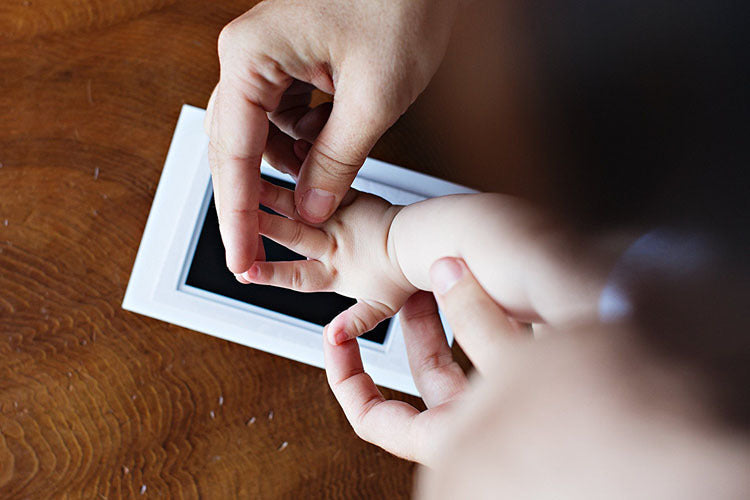Baby Handprint Kit | Safe, Non-Toxic Ink for Lasting Memories & Unique Keepsakes for Parents and Grandparents