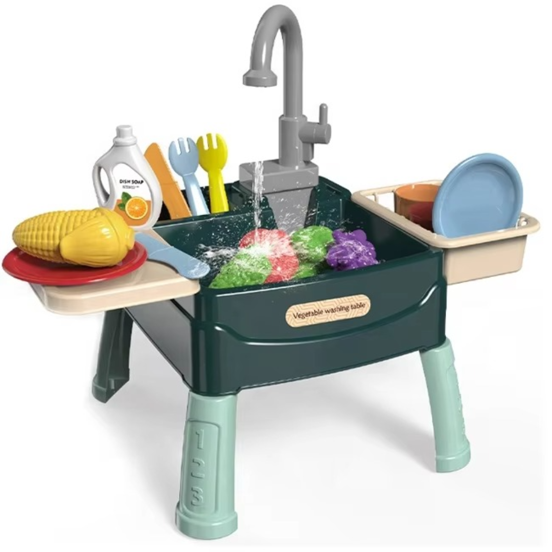 Magic Water Play Kitchen | Realistic Tap, Safe Materials & Engaging Role-Play for Kids