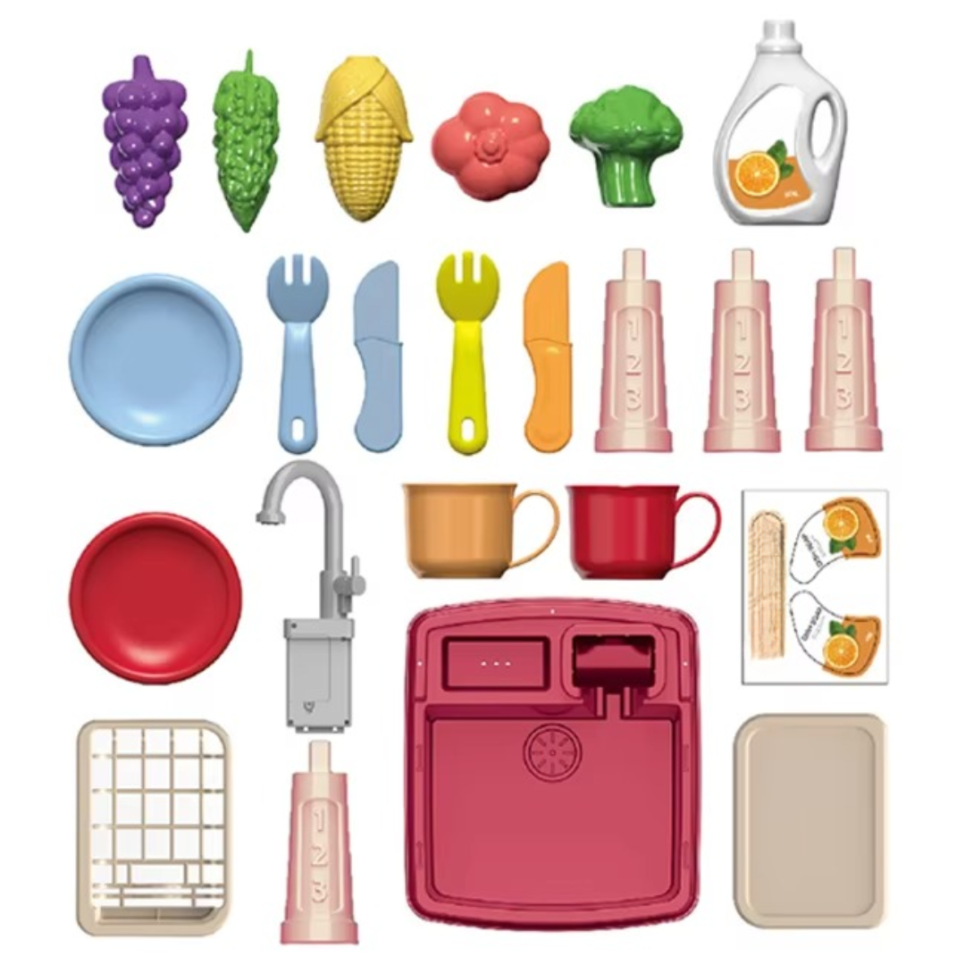 Magic Water Play Kitchen | Realistic Tap, Safe Materials & Engaging Role-Play for Kids