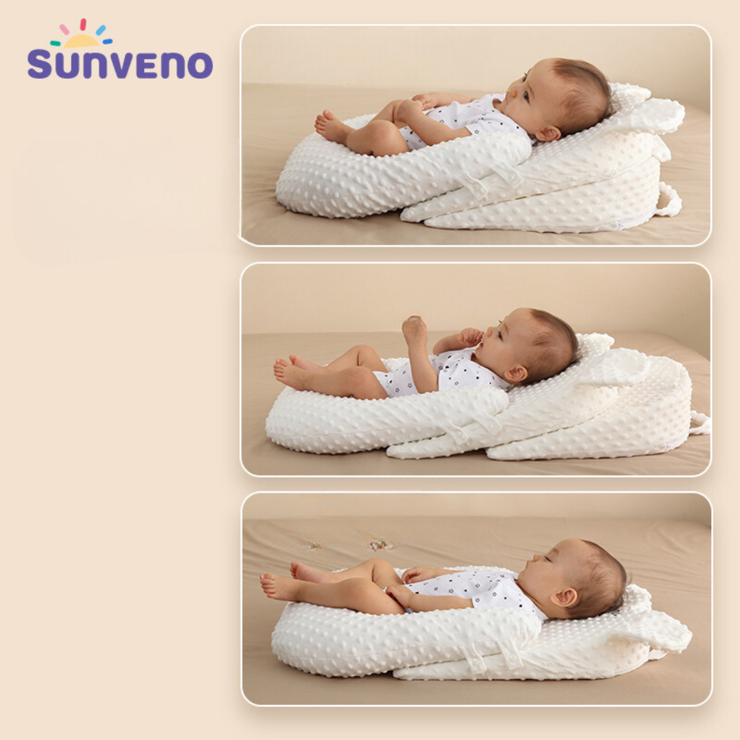 DreamNest™ | Adjustable Height Baby Pillow for Optimal Support & Comfort for Infants and Toddlers