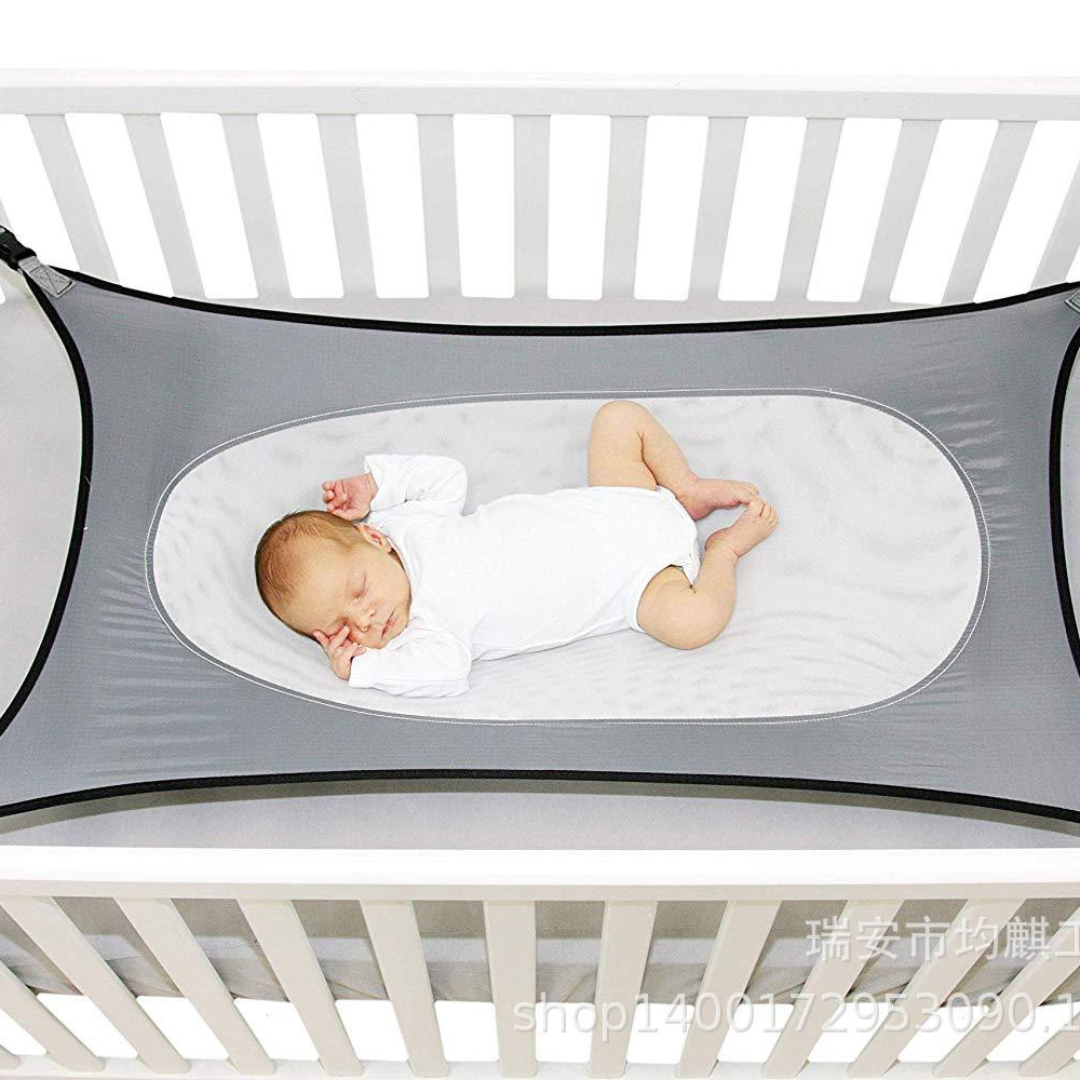 DreamNest™ | Breathable Baby Hammock | Soft Cotton Fabric | Adjustable Design for Infants & Toddlers | Ideal for Safe Sleep & Comfort