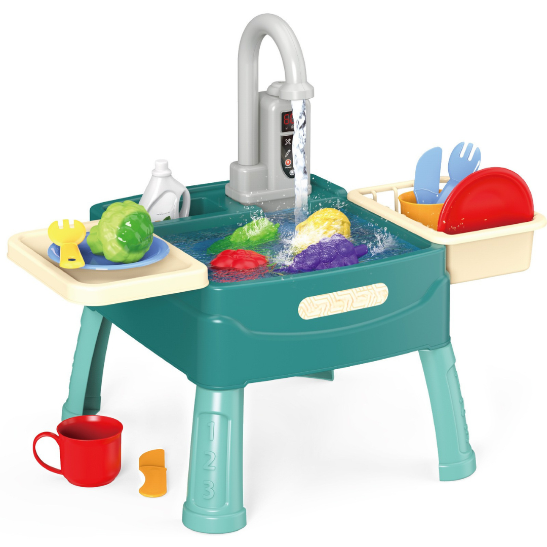 Magic Water Play Kitchen | Realistic Tap, Safe Materials & Engaging Role-Play for Kids